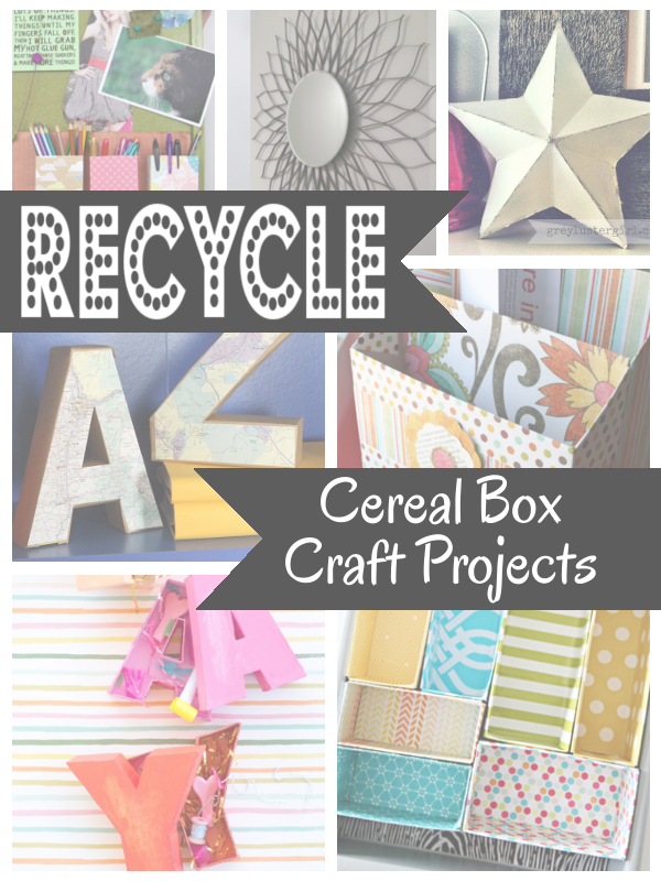 DIY Home Sweet Home: Cereal Box Projects